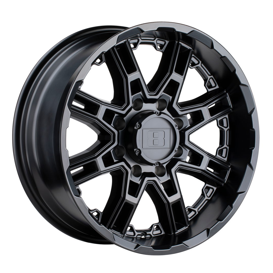 Level 8 SLINGSHOT MATTE BLACK Wheel - image 1