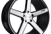 Niche M124 MILAN GLOSS BLACK BRUSHED Wheel - image 1