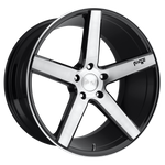 Load image into Gallery viewer, Niche M124 MILAN GLOSS BLACK BRUSHED Wheel - image 1
