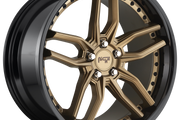 Niche M195 METHOS MATTE BRONZE BLACK BEAD RING Wheel - image 1