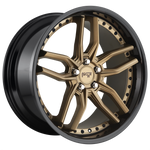 Load image into Gallery viewer, Niche M195 METHOS MATTE BRONZE BLACK BEAD RING Wheel - image 1
