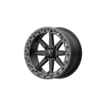Load image into Gallery viewer, MSA Offroad Wheels M31 LOK2 UTV BEADLOCK SATIN BLACK W/ MATTE GRAY RING Wheel - image 1
