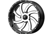 MSA Offroad Wheels M36 SWITCH UTV MACHINED GLOSS BLACK Wheel - image 1