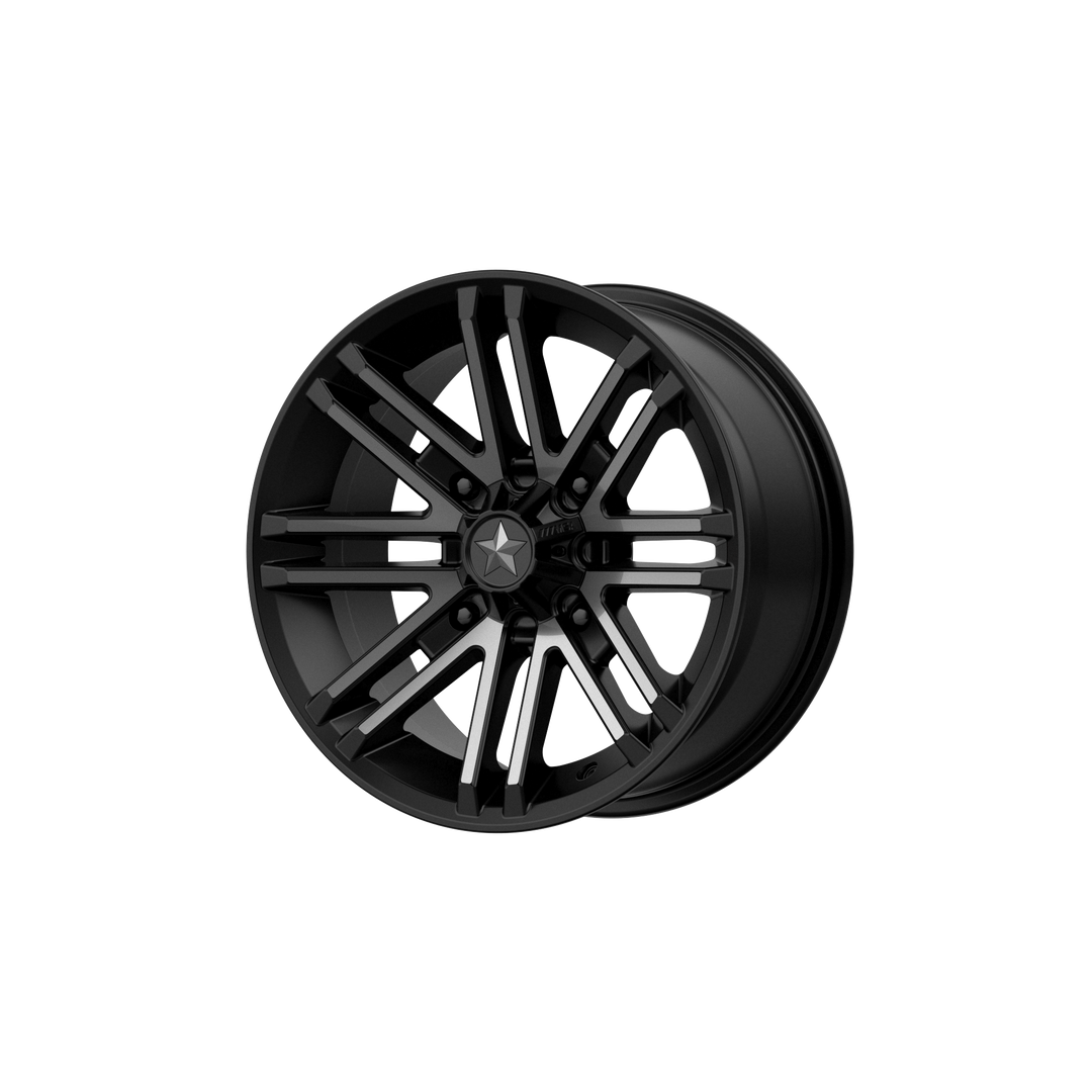 MSA Offroad Wheels M40 ROGUE UTV SATIN BLACK W/ TITANIUM TINT Wheel - image 1