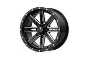 MSA Offroad Wheels M41 BOXER UTV GLOSS BLACK MILLED Wheel - image 1