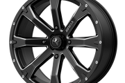 MSA Offroad Wheels M42 BOUNTY UTV SATIN BLACK MILLED Wheel - image 1