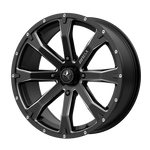 Load image into Gallery viewer, MSA Offroad Wheels M42 BOUNTY UTV SATIN BLACK MILLED Wheel - image 1
