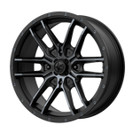 Load image into Gallery viewer, MSA Offroad Wheels M43 FANG UTV SATIN BLACK W/ TITANIUM TINT Wheel - image 1
