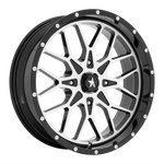 Load image into Gallery viewer, MSA Offroad Wheels M45 PORTAL UTV GLOSS BLACK MACHINED Wheel - image 1
