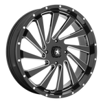 Load image into Gallery viewer, MSA Offroad Wheels M46 BLADE UTV GLOSS BLACK MILLED Wheel - image 1
