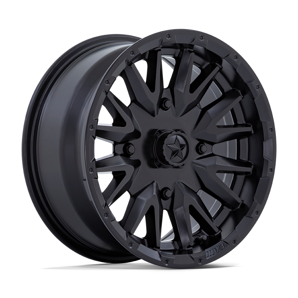MSA Offroad Wheels M49 CREED UTV MATTE BLACK Wheel - image 1