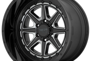 Moto Metal MO801 PHANTOM GLOSS BLACK W/ GRAY TINT Wheel - image 1