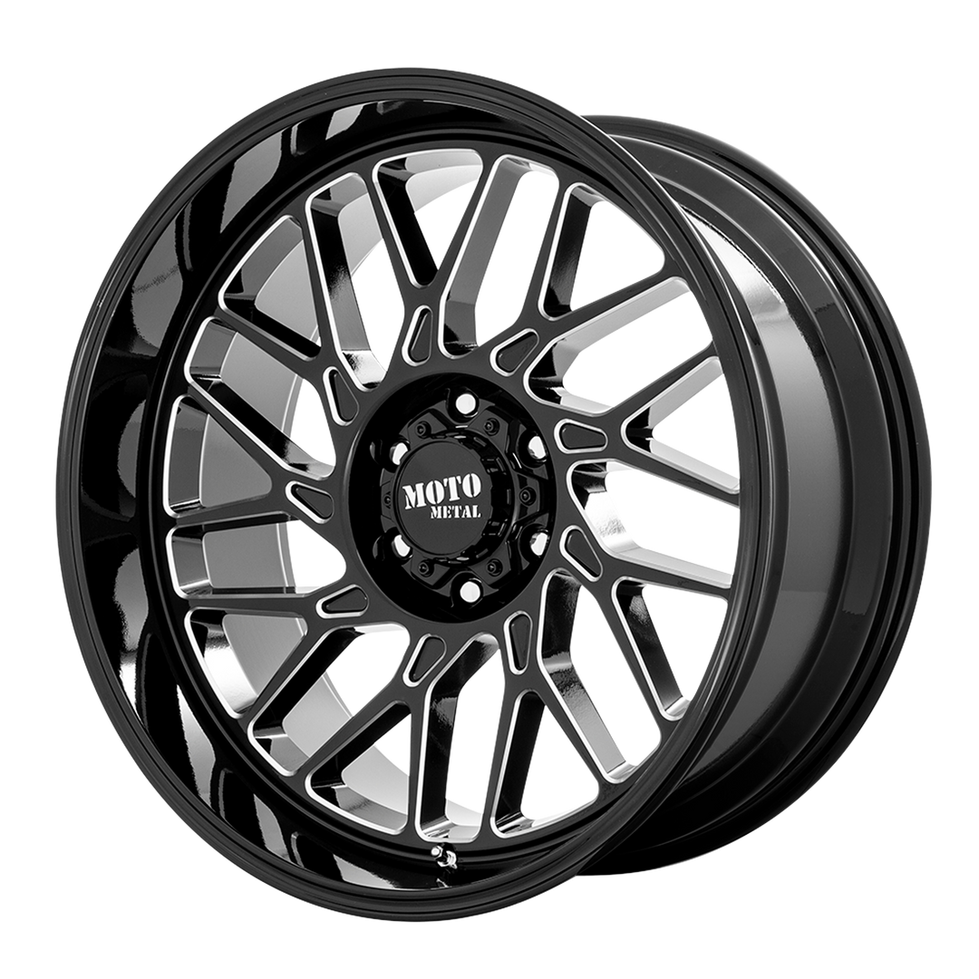 Moto Metal MO805 GLOSS BLACK MILLED Wheel - image 1