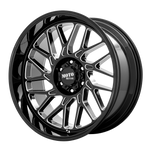 Load image into Gallery viewer, Moto Metal MO805 GLOSS BLACK MILLED Wheel - image 1
