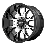 Load image into Gallery viewer, Moto Metal MO806 GLOSS BLACK MACHINED Wheel - image 1
