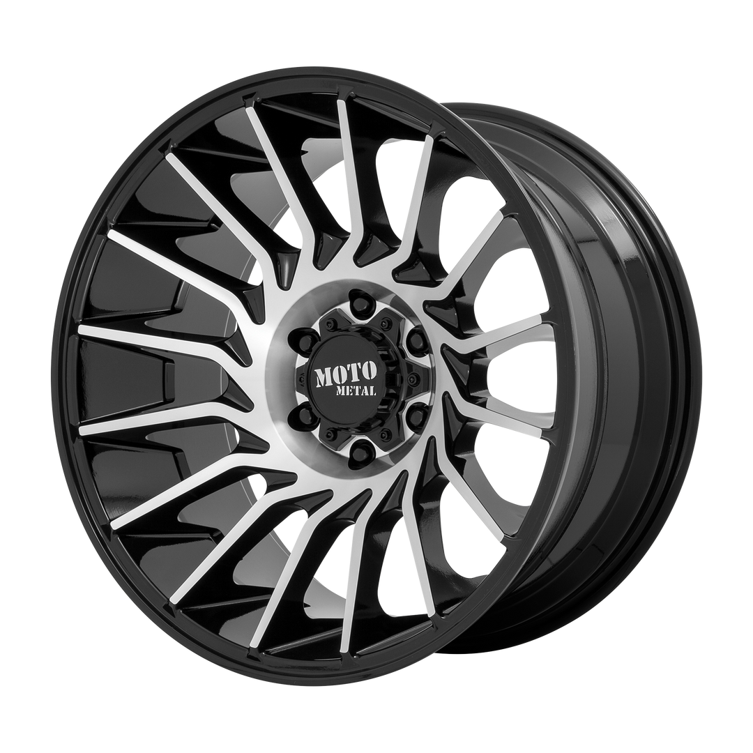 Moto Metal MO807 GLOSS BLACK MACHINED Wheel - image 1