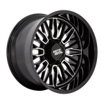 Load image into Gallery viewer, Moto Metal MO809 STINGER GLOSS BLACK MACHINED Wheel - image 1
