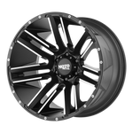 Load image into Gallery viewer, Moto Metal MO978 RAZOR SATIN BLACK MACHINED Wheel - image 1
