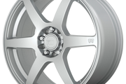 Motegi MR143 CS6 HYPER SILVER Wheel - image 1
