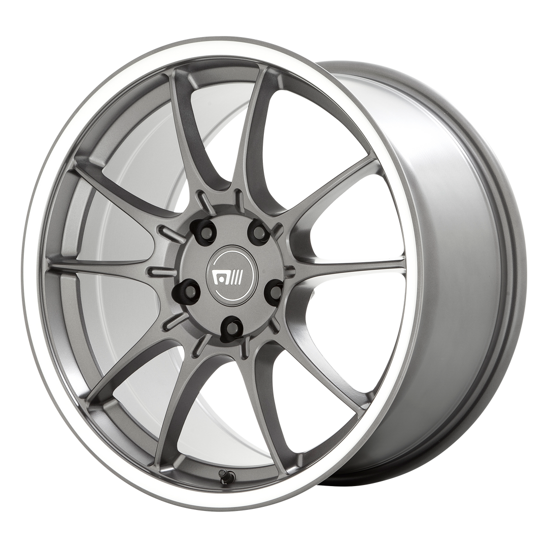 Motegi MR152 SS5 GUNMETAL W/ MACHINED LIP Wheel - image 1