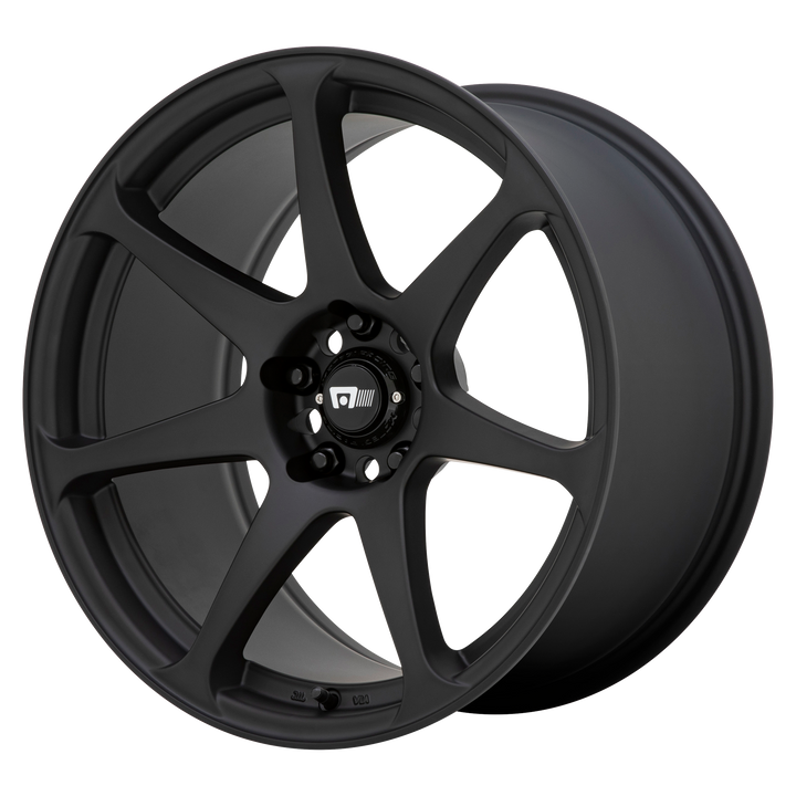 Motegi mr154 battle matte black wheel   image 1