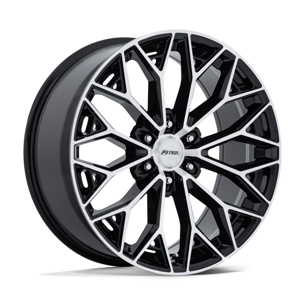 Petrol PE006 P5E GLOSS BLACK W/ MACHINED FACE Wheel - image 1