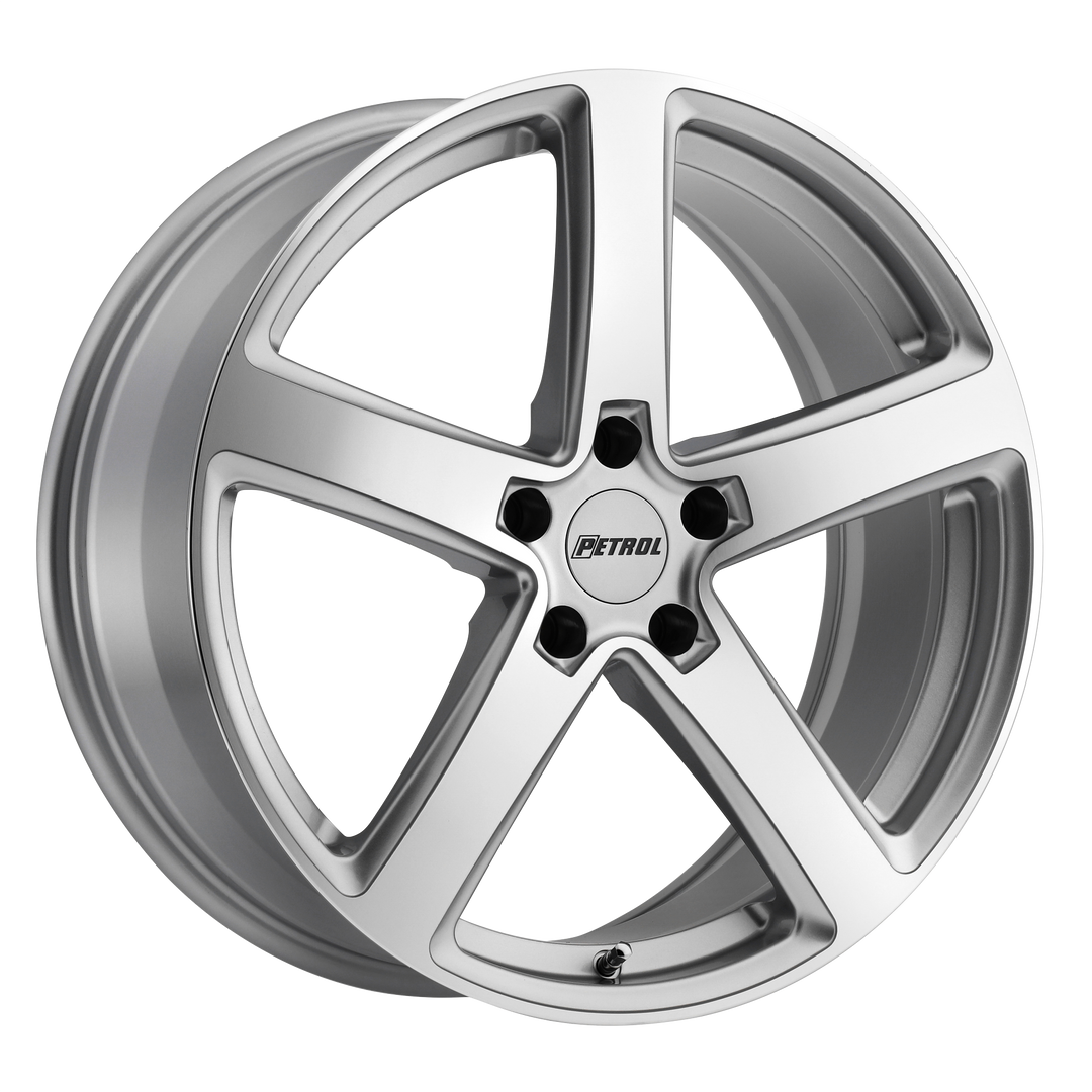 Petrol P2A SILVER W/ MACHINED CUT FACE Wheel - image 1