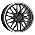 Load image into Gallery viewer, Petrol P4C GLOSS BLACK W/ MACH CUT LIP Wheel - image 1
