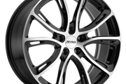 Petrol P5A GLOSS BLACK W/ MACH CUT FACE Wheel - image 1