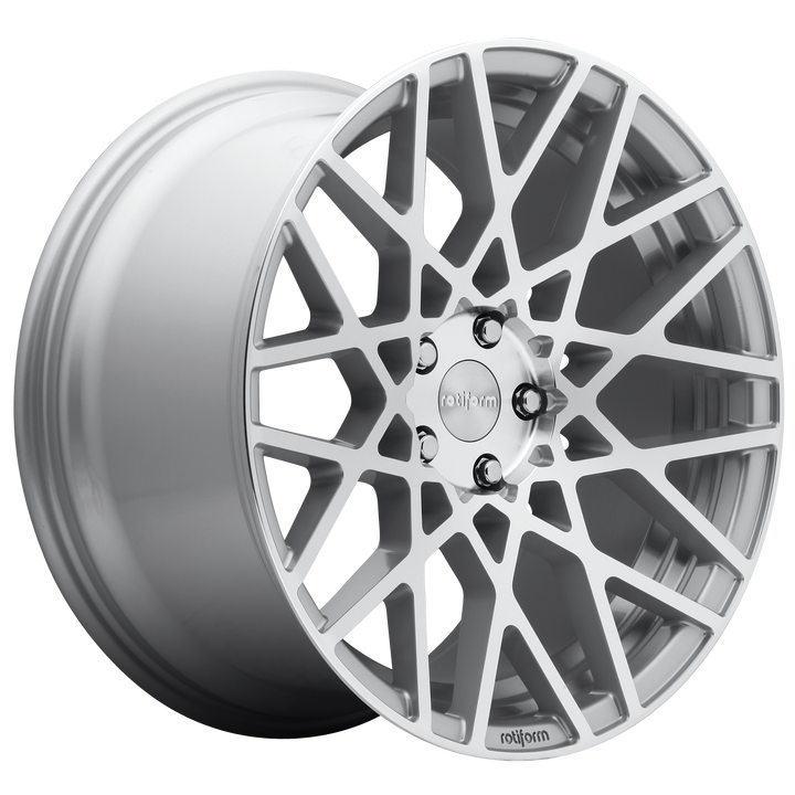 Rotiform r110 blq gloss silver machined wheel   image 1