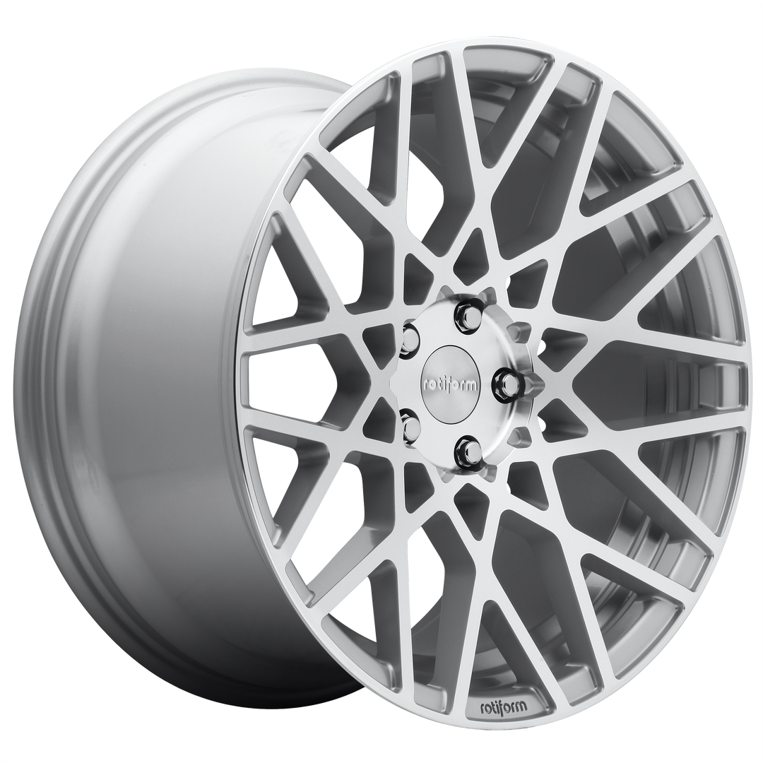 Rotiform R110 BLQ GLOSS SILVER MACHINED Wheel - image 1