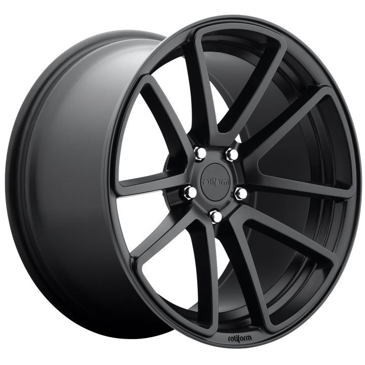Rotiform r122 spf matte black wheel   image 1