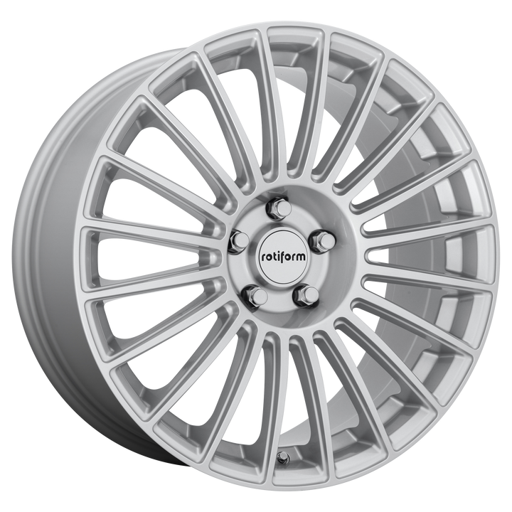 Rotiform r153 buc gloss silver wheel   image 1