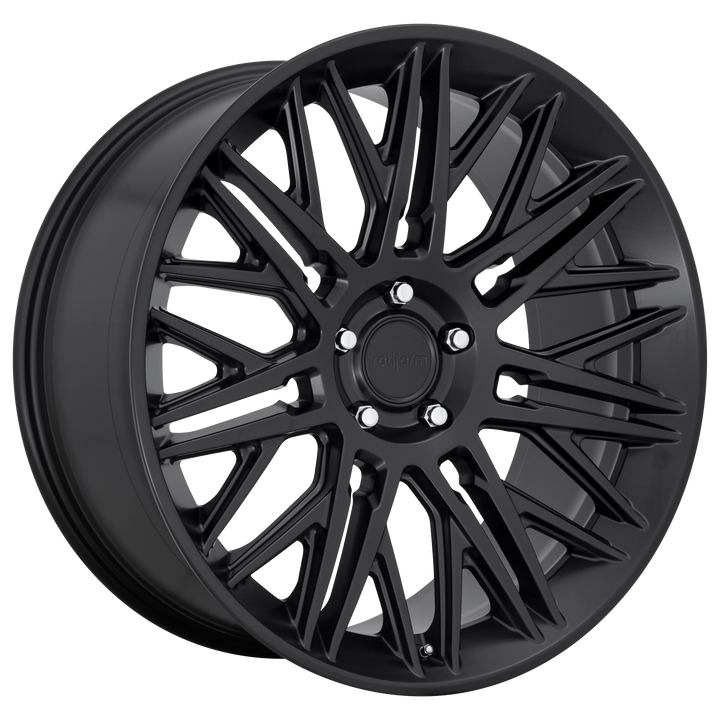 Rotiform r164 jdr matte black wheel   image 1