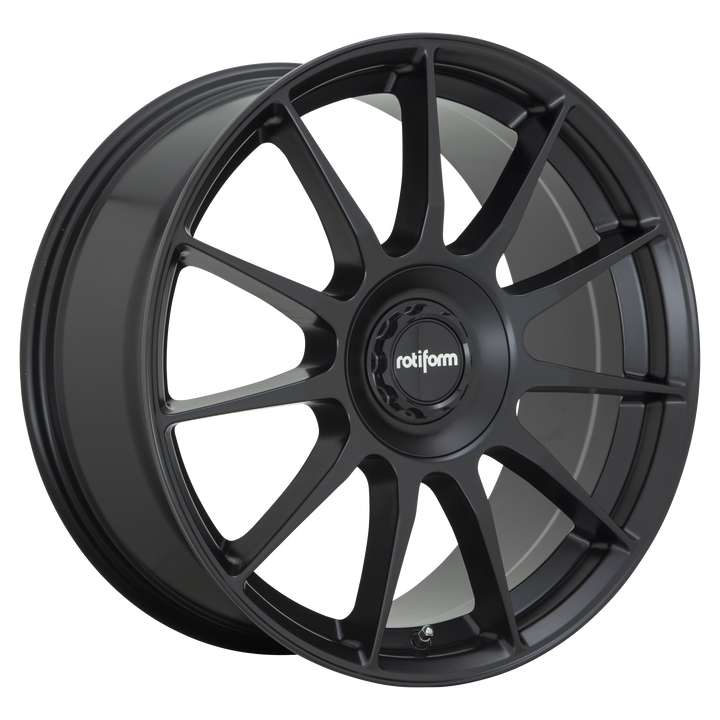 Rotiform r168 dtm satin black wheel   image 1