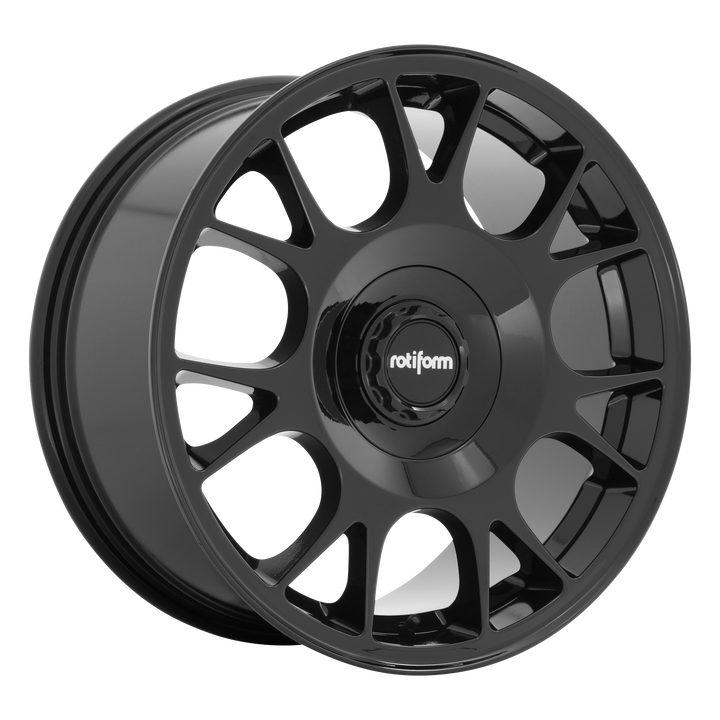 Rotiform r187 tuf r glossy black wheel   image 1