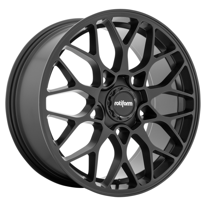 Rotiform r190 sgn matte black wheel   image 1