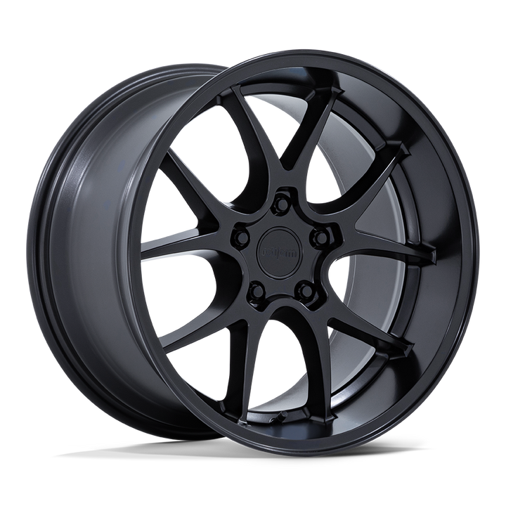 Rotiform rc207 ltn j matte black wheel   image 1