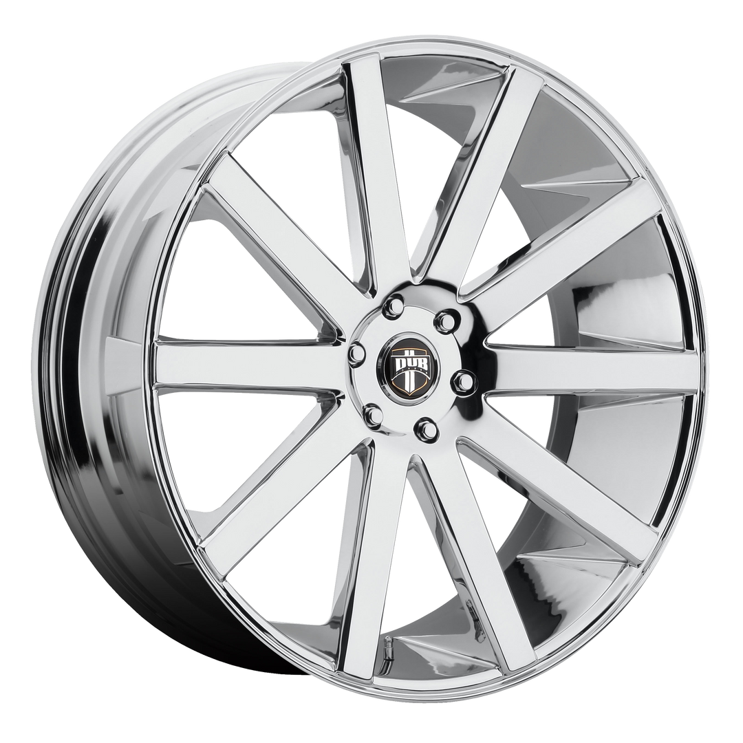 DUB S120 SHOT CALLA CHROME PLATED Wheel - image 1