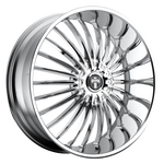 Load image into Gallery viewer, DUB R140 RSE CHROME Wheel - image 1
