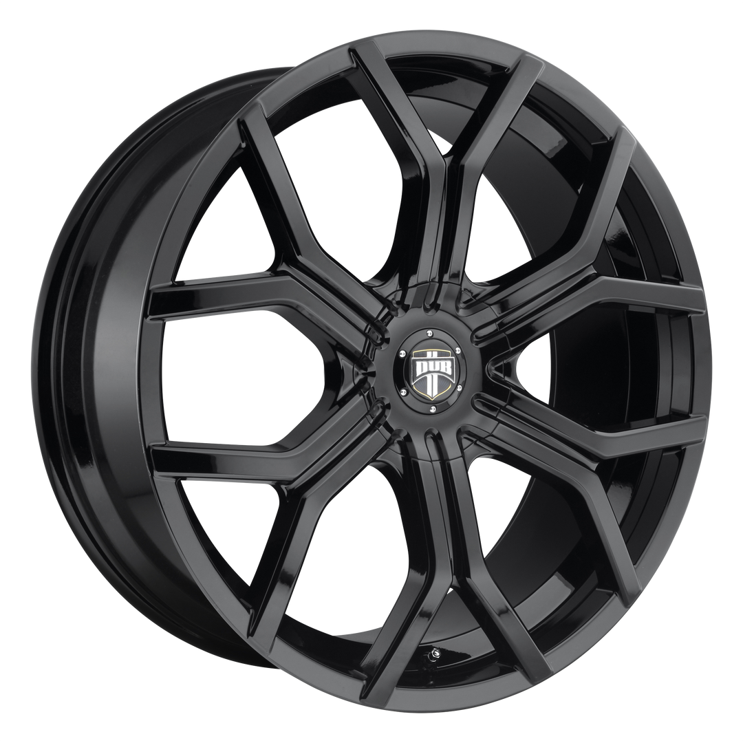 DUB S208 ROYALTY GLOSS BLACK Wheel - image 1