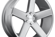 DUB S218 BALLER GLOSS SILVER BRUSHED Wheel - image 1