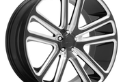 DUB S255 FLEX GLOSS BLACK MILLED Wheel - image 1