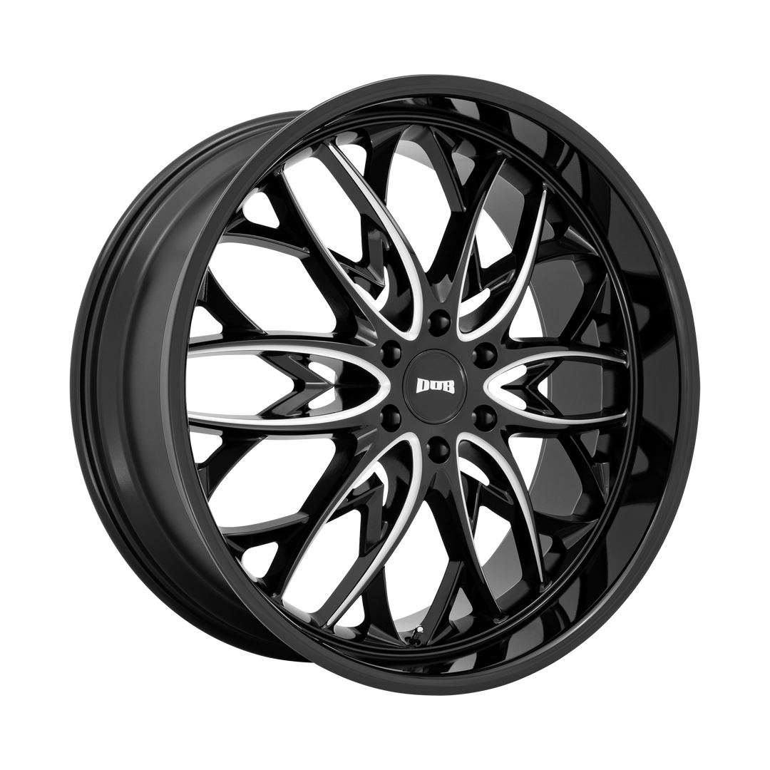 DUB S263 OG GLOSS BLACK MILLED Wheel - image 1