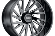 Tuff T2A GLOSS BLACK W/ MILLED SPOKES Wheel - image 1