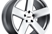 TSW BRISTOL SILVER W/ MIRROR CUT FACE Wheel - image 1