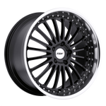 Load image into Gallery viewer, TSW SILVERSTONE GLOSS BLACK W/ MIRROR CUT LIP Wheel - image 1
