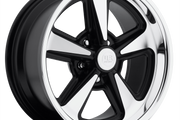 US Mags U109 BANDIT MATTE BLACK MACHINED Wheel - image 1