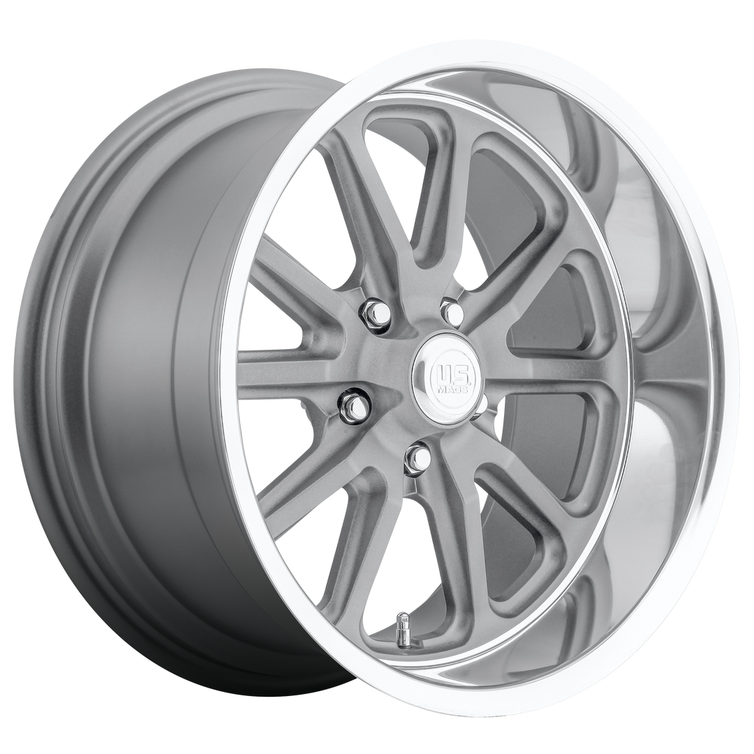 US Mags U111 RAMBLER TEXTURED GRAY W/ DC LIP Wheel - image 1