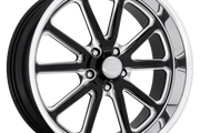 US Mags U117 RAMBLER GLOSS BLACK MILLED Wheel - image 1